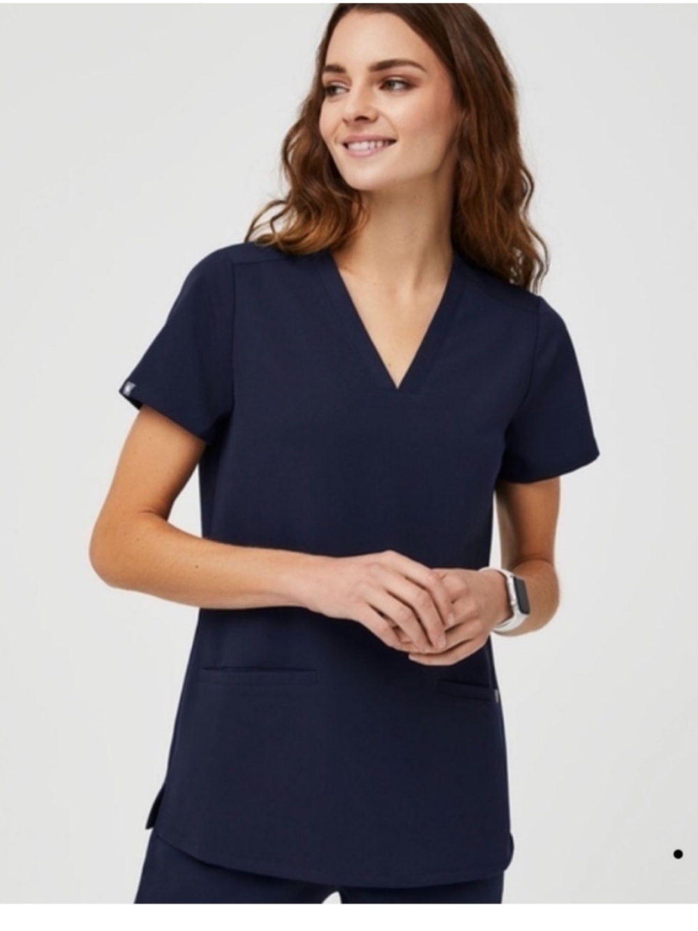 Figs Casma Three-Pocket Scrub Top
Size XS